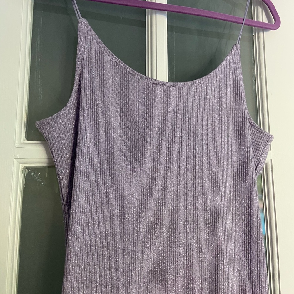 Shimmering Lilac Topshop Dress
